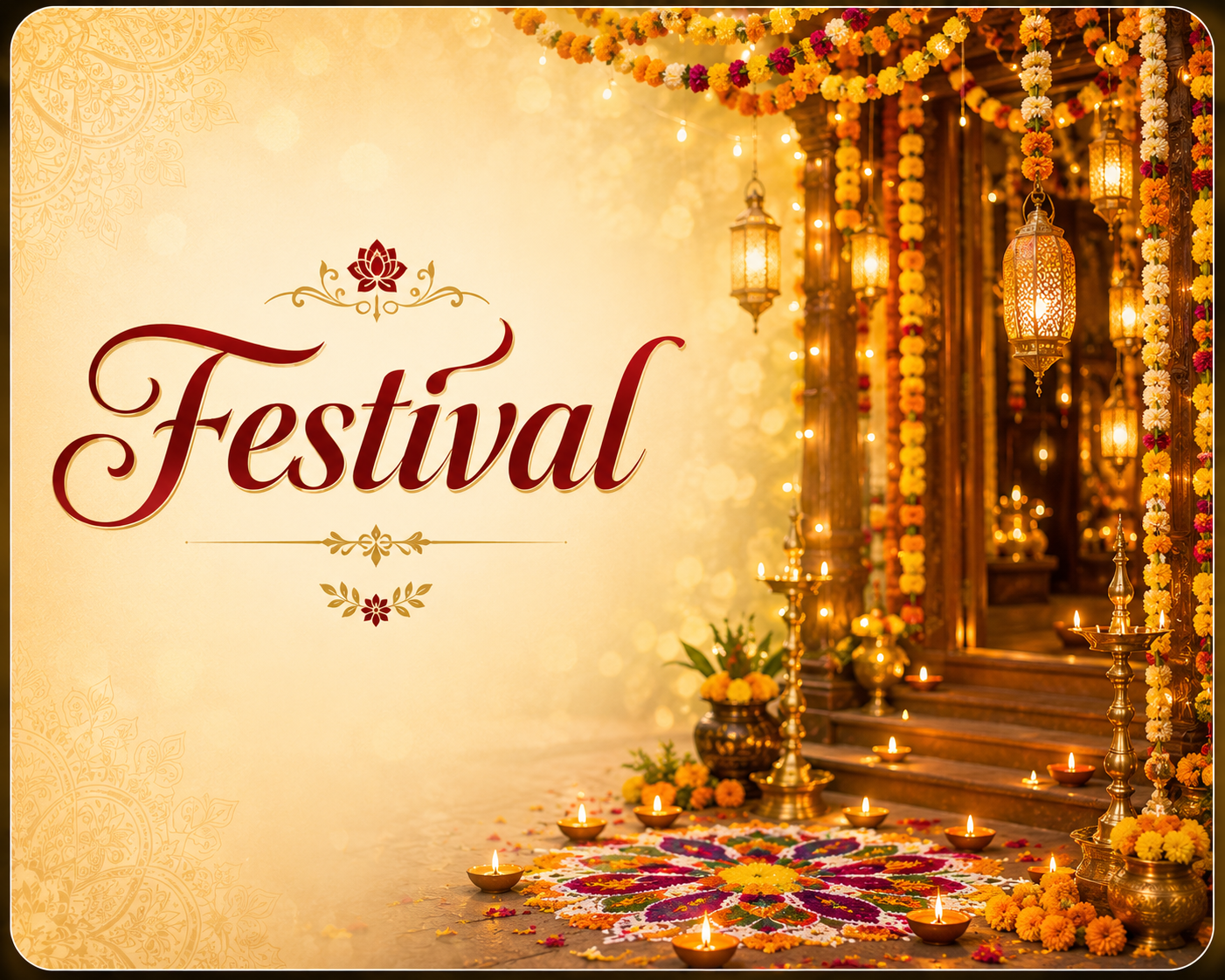 Festival collection — Pongal, Diwali and wedding wear